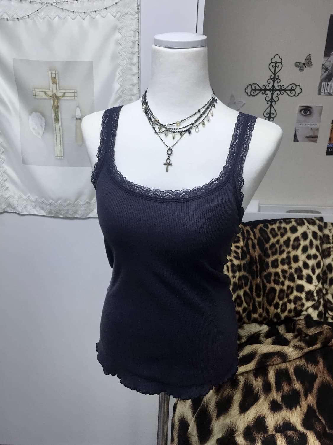 고딕 페어리 탑(캡내장) 상품이미지1