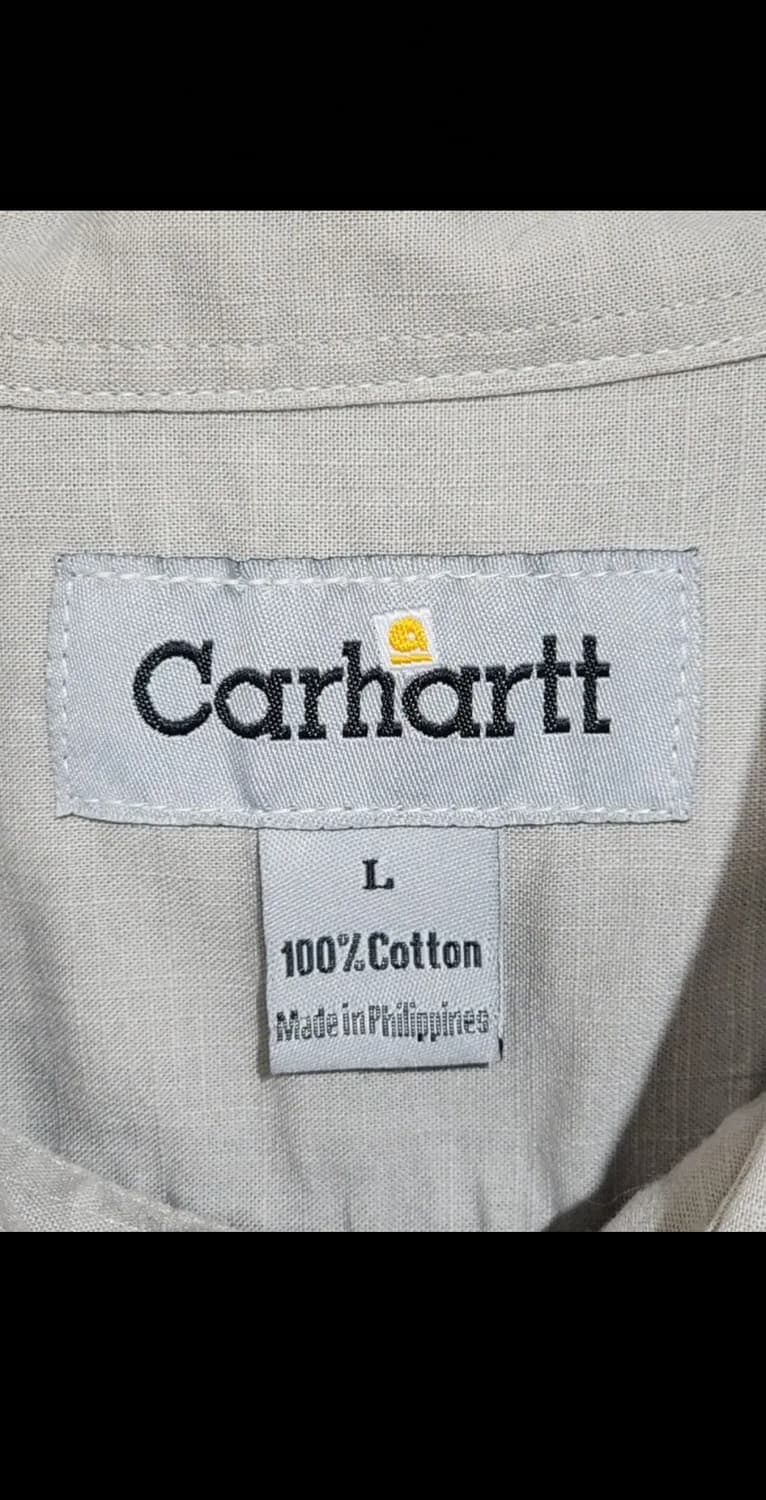 (4XL) 칼하트 빅사이즈 셔츠 포켓 남방 아메카지 캐주얼  상품이미지3