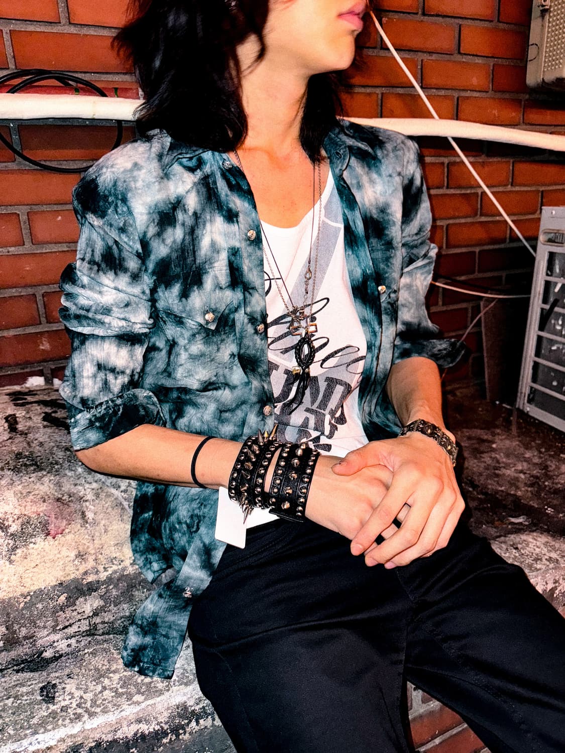 semantic design – Tie-Dye Western Shirt  상품이미지2