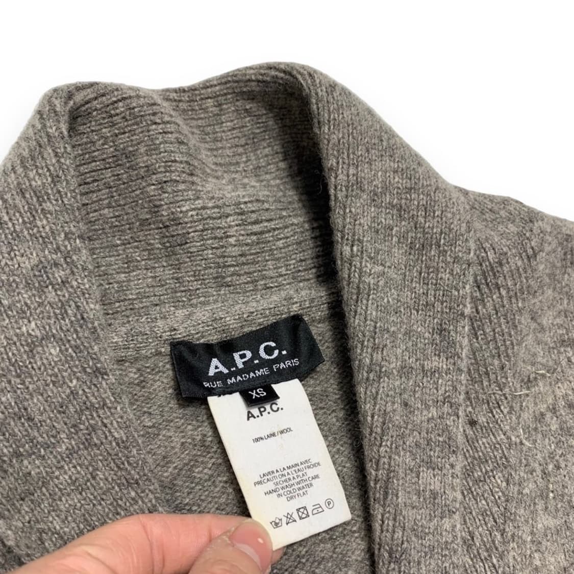 아페쎄 미니멀 가디건  상품이미지5