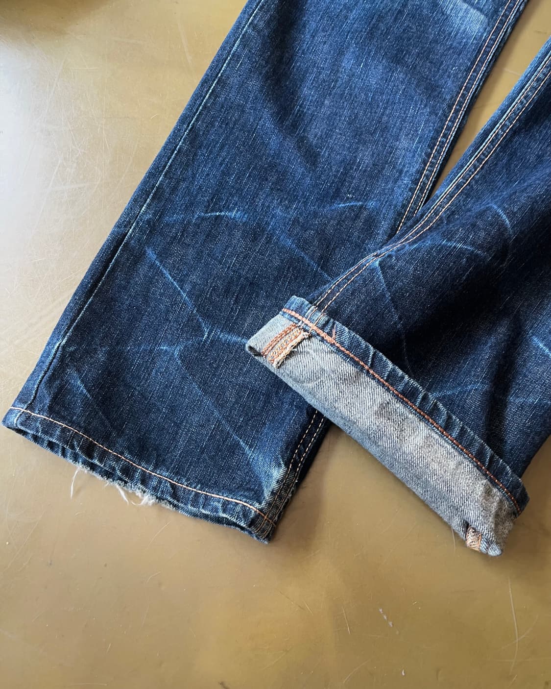 Old EDWIN Japan Cargo Pocket Denim Pants 상품이미지6