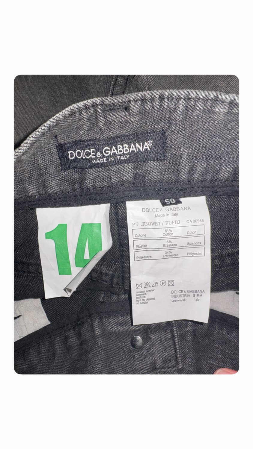 00‘s Dolce & Gabbana Washed Denim Pants 상품이미지3