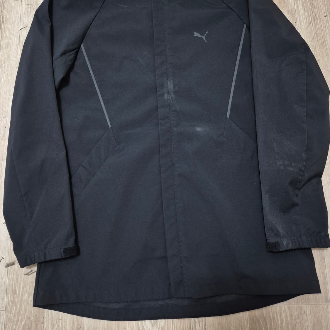 푸마 리핑캣 로고 바람막이 후드자켓 S(90) 상품이미지3