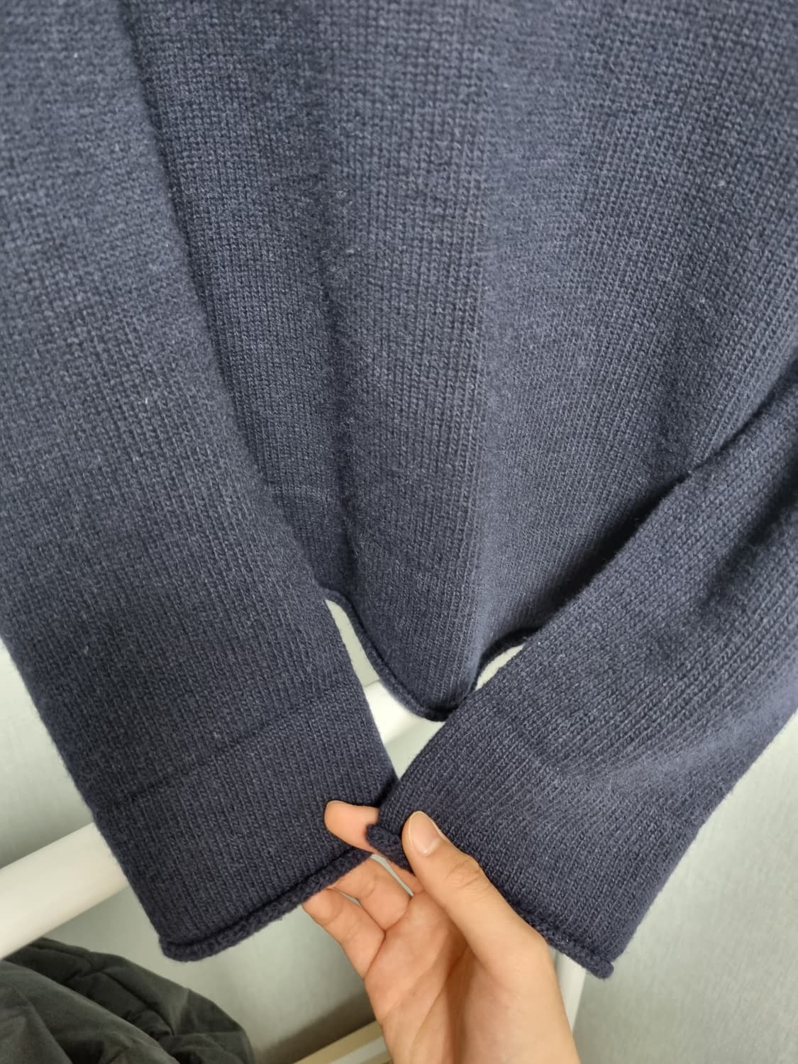 스톤아일랜드 네이비 니트 상품이미지2