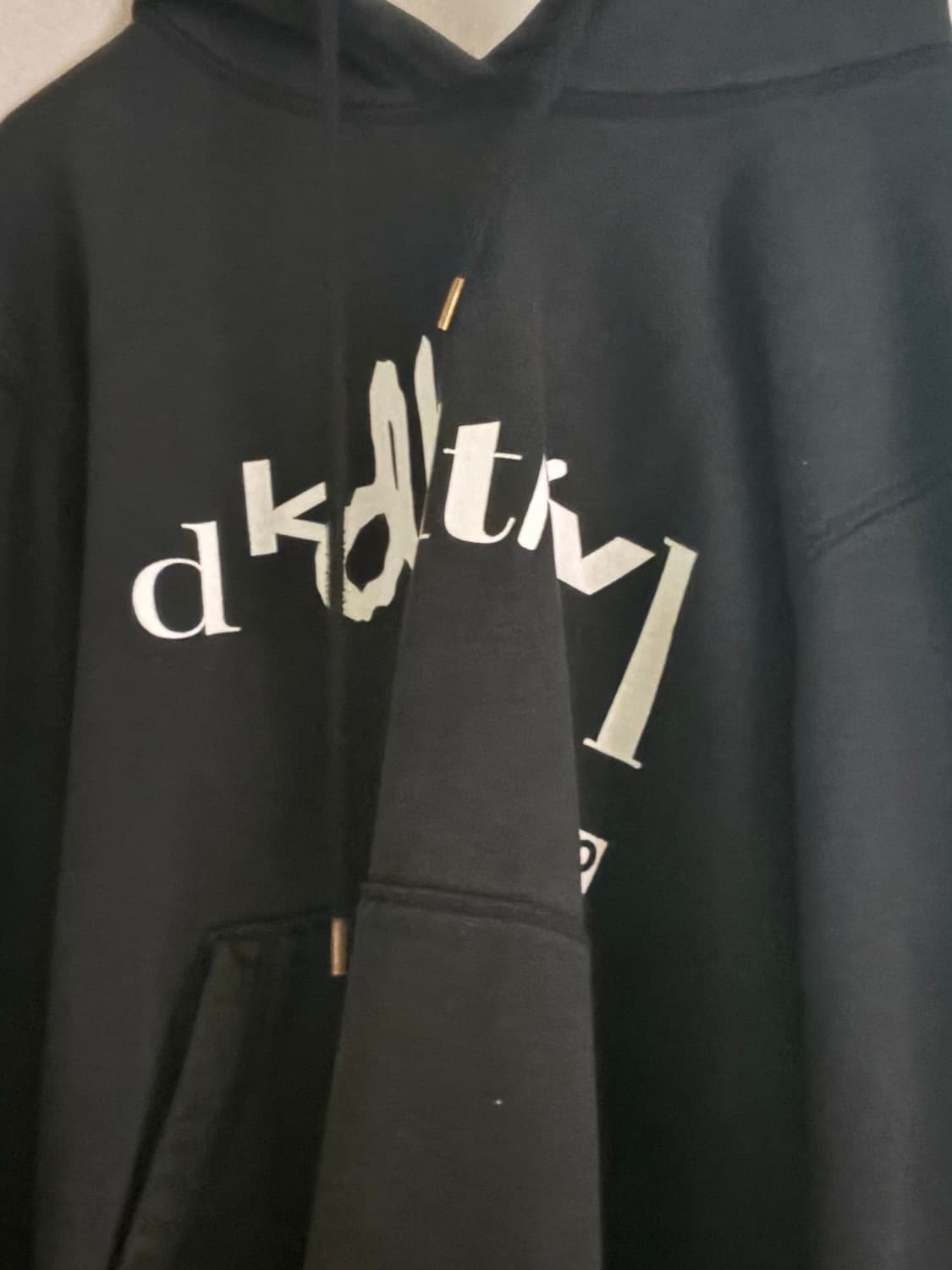 I4P 21FW dkaltkvl 후드티 블랙 상품이미지2