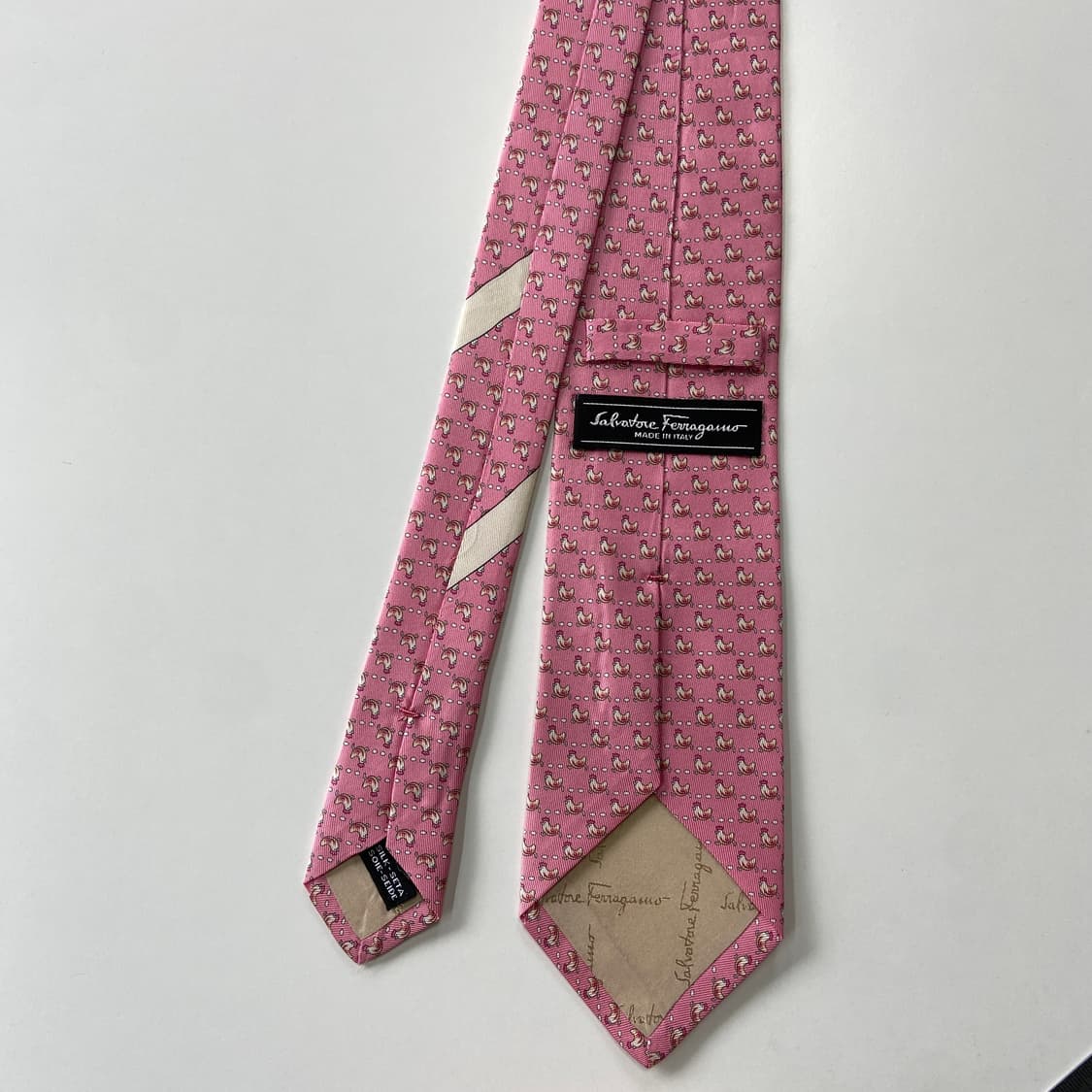 페레가모(Ferragamo) 명품 정품 넥타이 8.1cm 상품이미지2