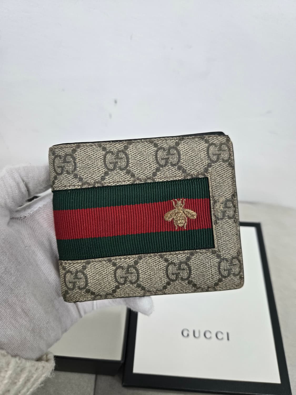 [보증서 정품] 구찌 애니멀 꿀벌 반지갑 상품이미지5