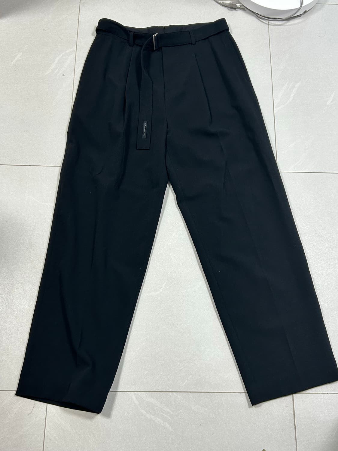 송지오 옴므 벨티드 외이드 팬츠(48) 상품이미지1