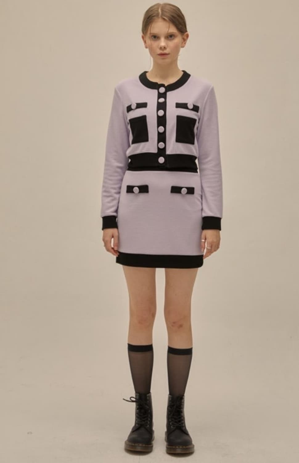 러브이즈트루 니트 투피스 새상품 (미연 착용) 상품이미지1