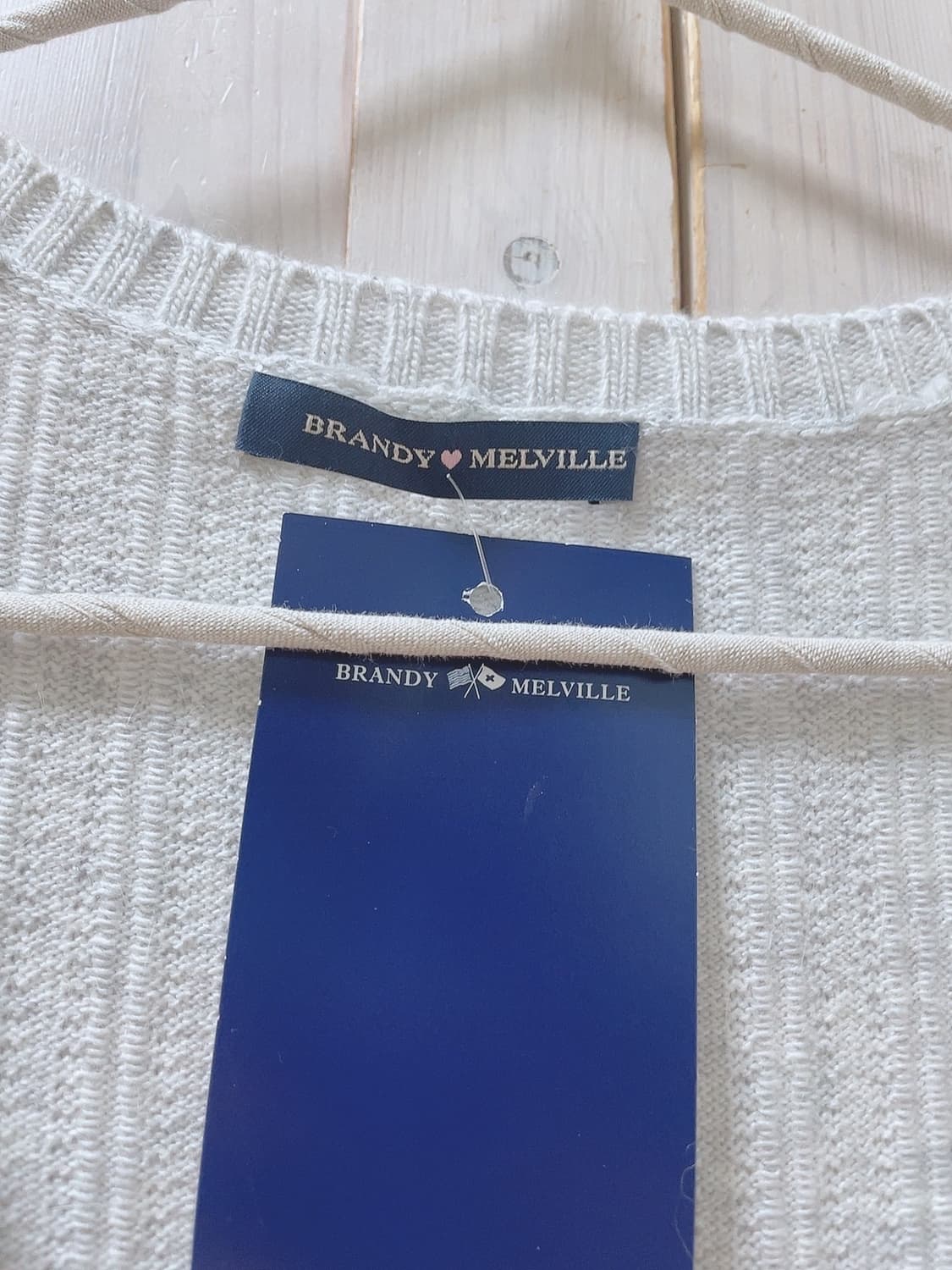 브랜디멜빌 브이넥 베이비돌 니트 스웨터 새상품 상품이미지2