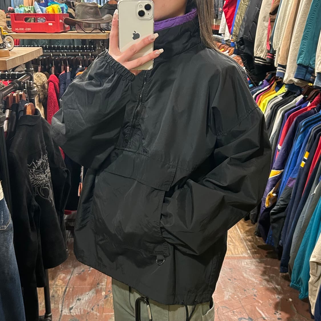 [HI] 나이키 아노락 블랙 상품이미지4