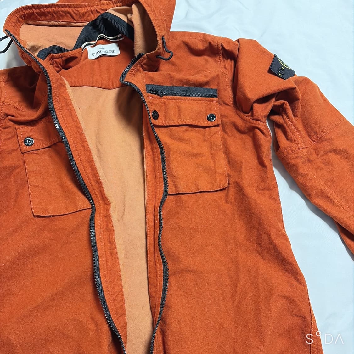 스톤아일랜드 오렌지 후드 자켓 상품이미지9