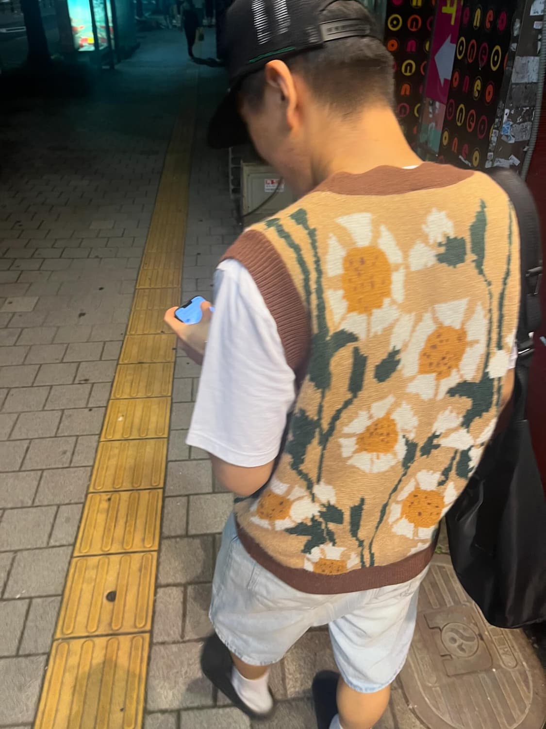 Hook 니트 조끼 상품이미지4