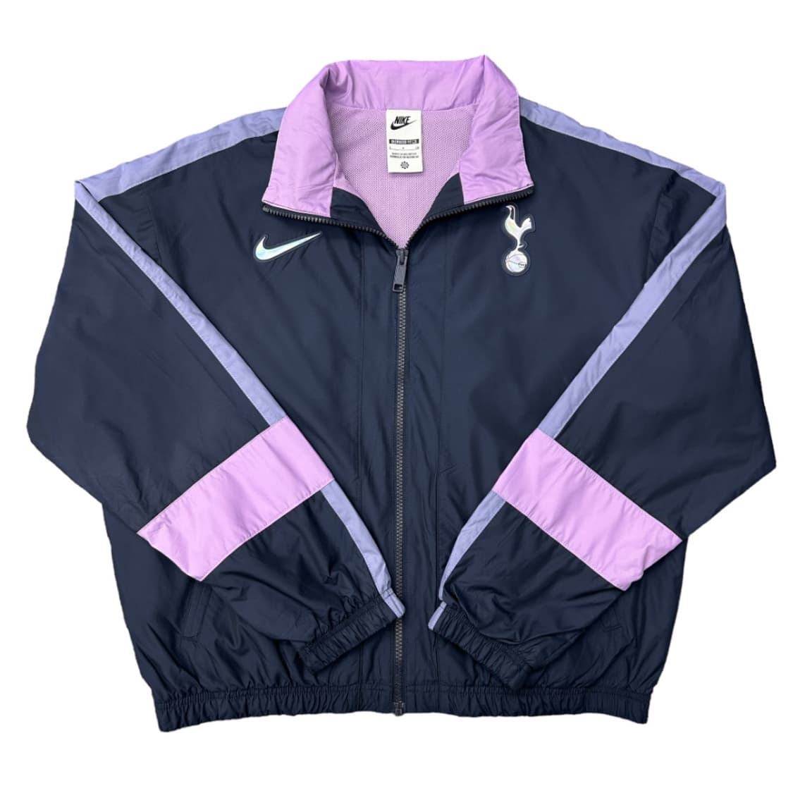나이키 토트넘 퍼플 배색 네이비 바람막이 상품이미지1