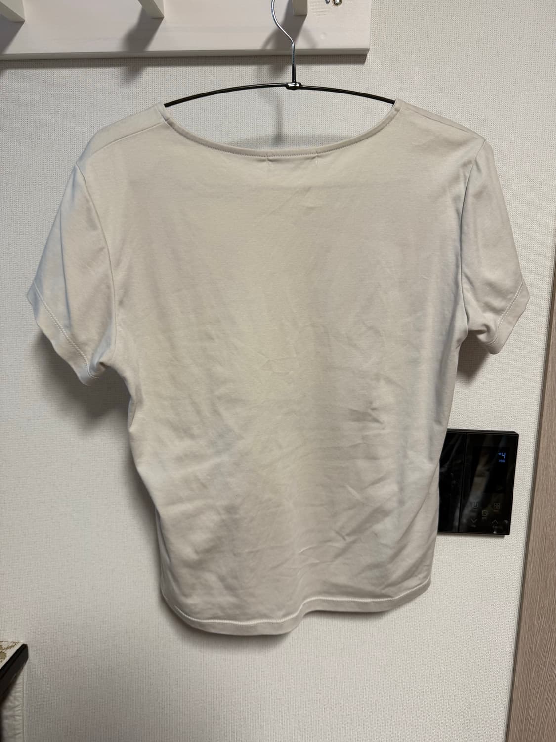 허그유어스킨 rococo T shirts HS ver (gray) 상품이미지3