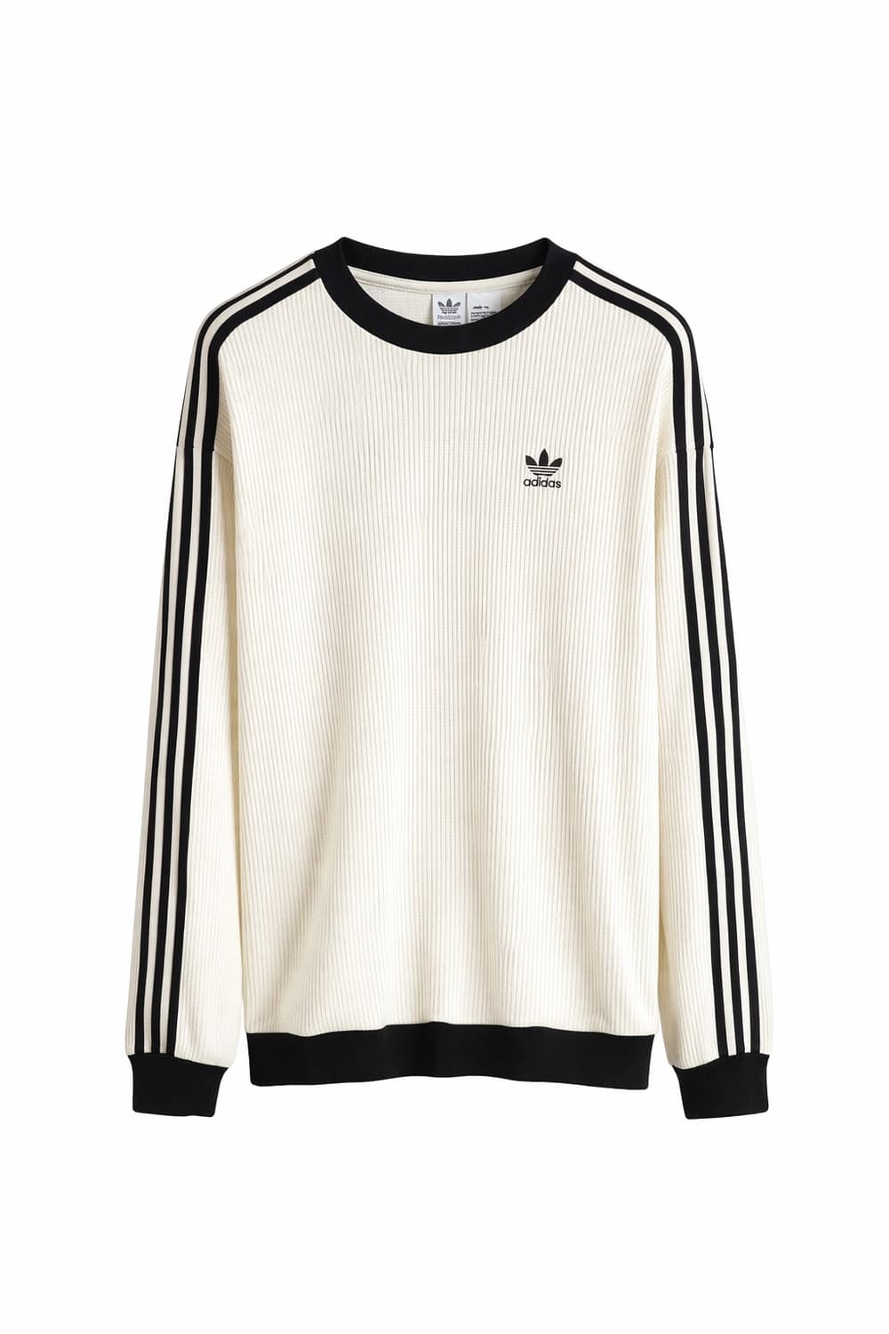 아디다스 오리지널스 3-스트라이프 와플 롱슬리브 티셔츠 상품이미지1
