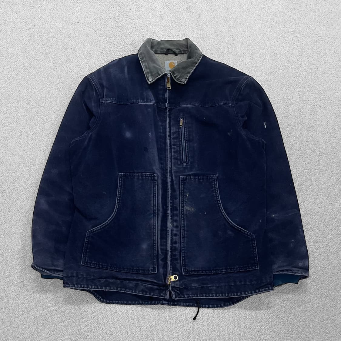 칼하트 Carhartt 쉐르파 워크 자켓 네이비 상품이미지1