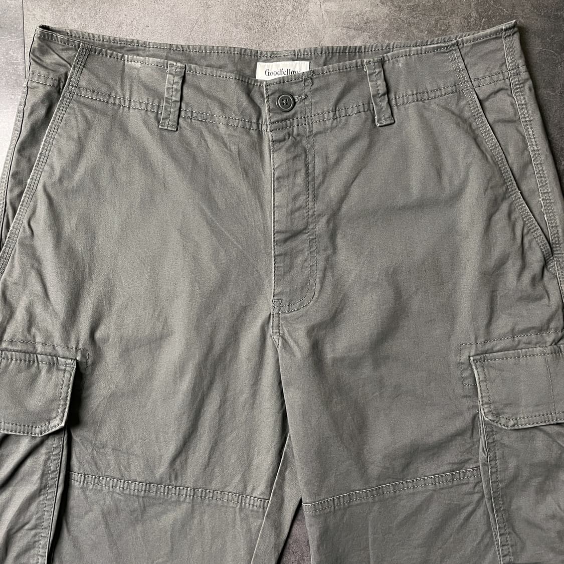 GOODFELLOW & CO. 그레이 카고 하프 팬츠 A00785 상품이미지2