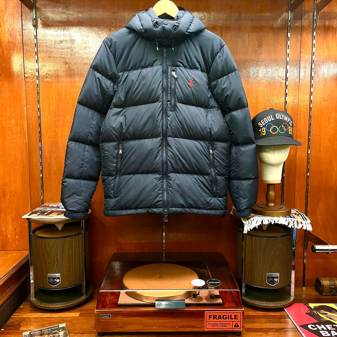 폴로 랄프로렌 고햄 패딩 네이비 [ 95 ] 상품이미지1