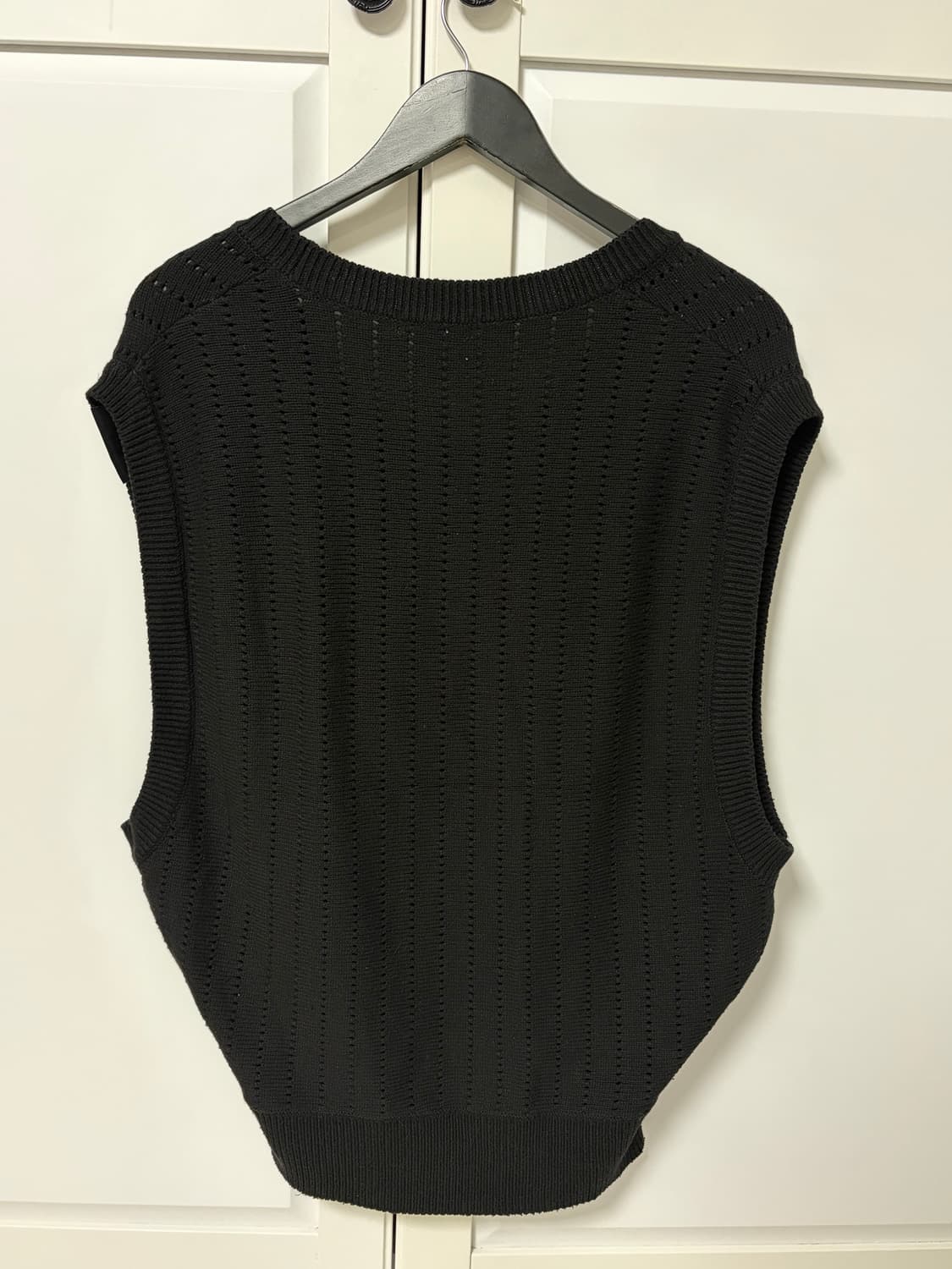 Anotheryouth 어나더유스 메쉬 니트 베스트 블랙 OS 상품이미지3