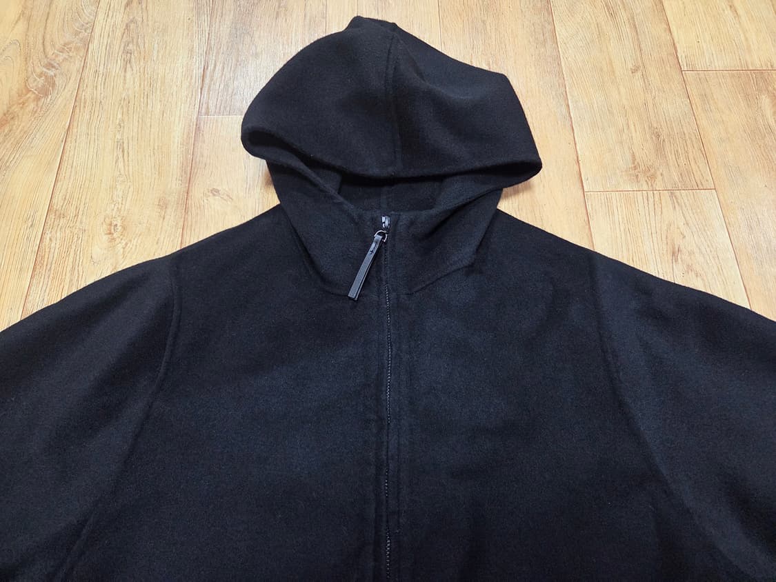 지스튜디오(g studio) 캐시울 혼방 핸드메이드 후드코트 66-77  상품이미지5