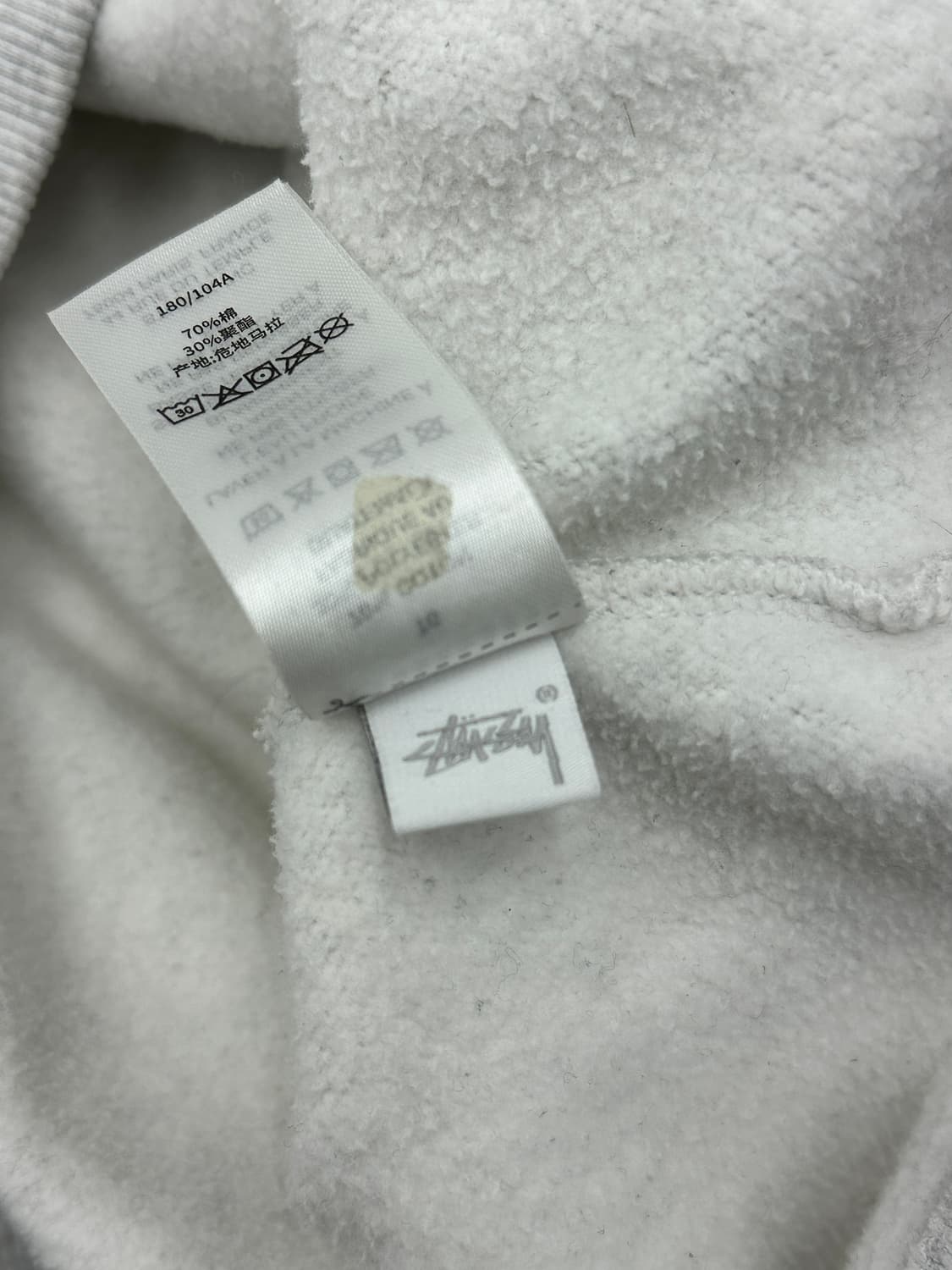 stussy 스투시 빅로고 후드티 XL 상품이미지8