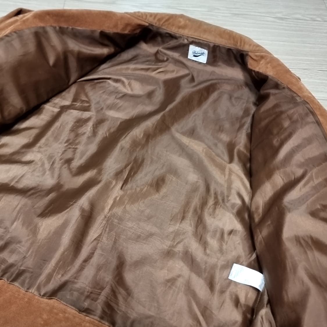 파르티멘토 브라운 스웨이드 가죽 트러커 자켓(100-105) 상품이미지7