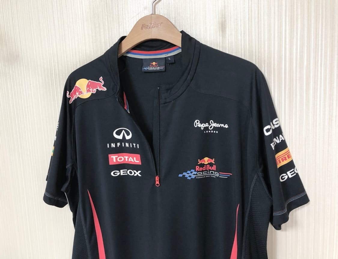 페페진스 레드불(REDBULL) 하프집업 레이싱져지 L(해외) 상품이미지7