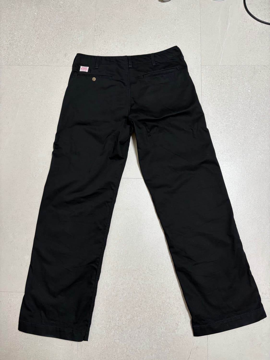 쿠쉬맨 코튼 프리스코 팬츠 블랙 34사이즈 cushman frico 상품이미지2