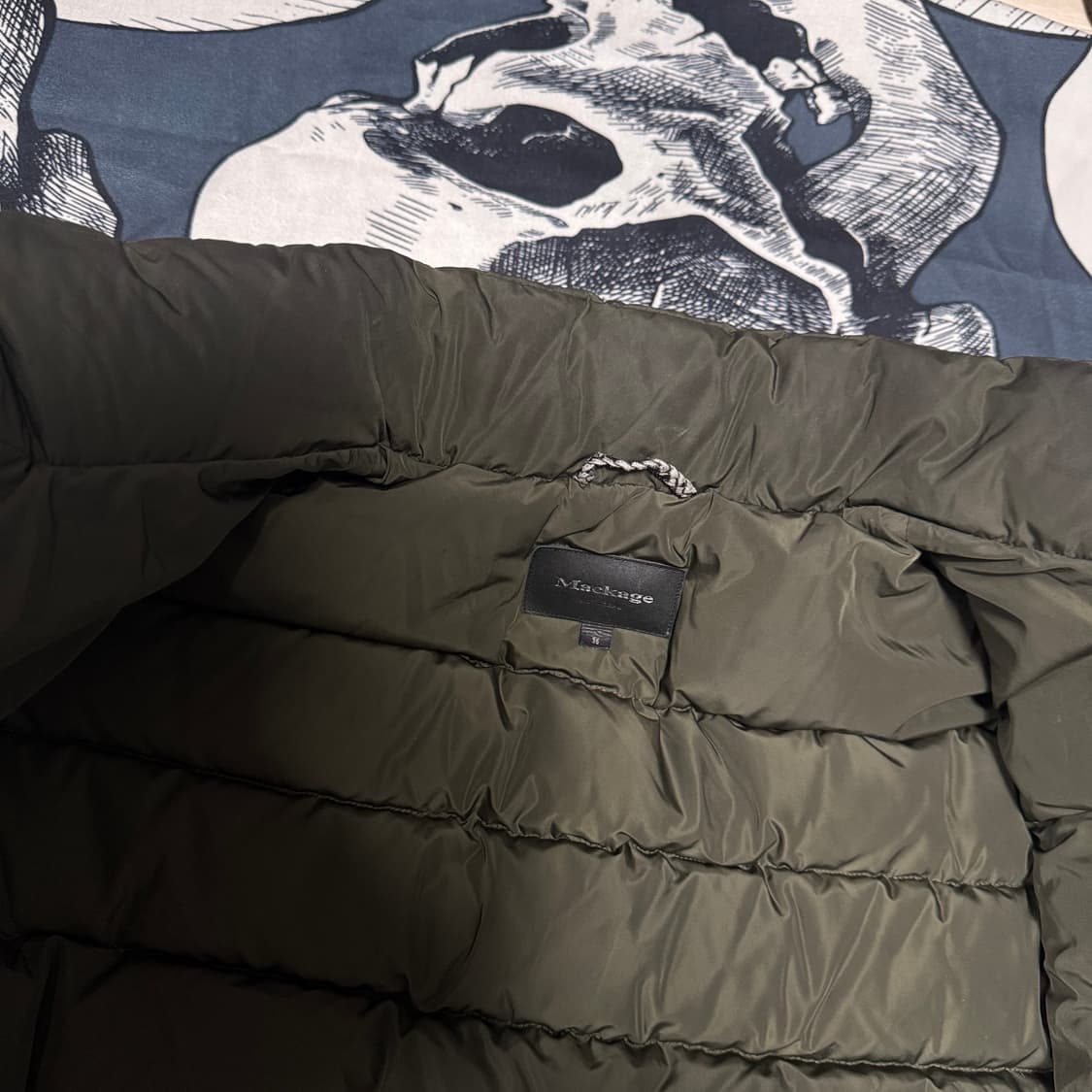 정품) 맥케이지 덕다운 패딩점퍼 36 사이즈 (남성 90-95) 상품이미지9