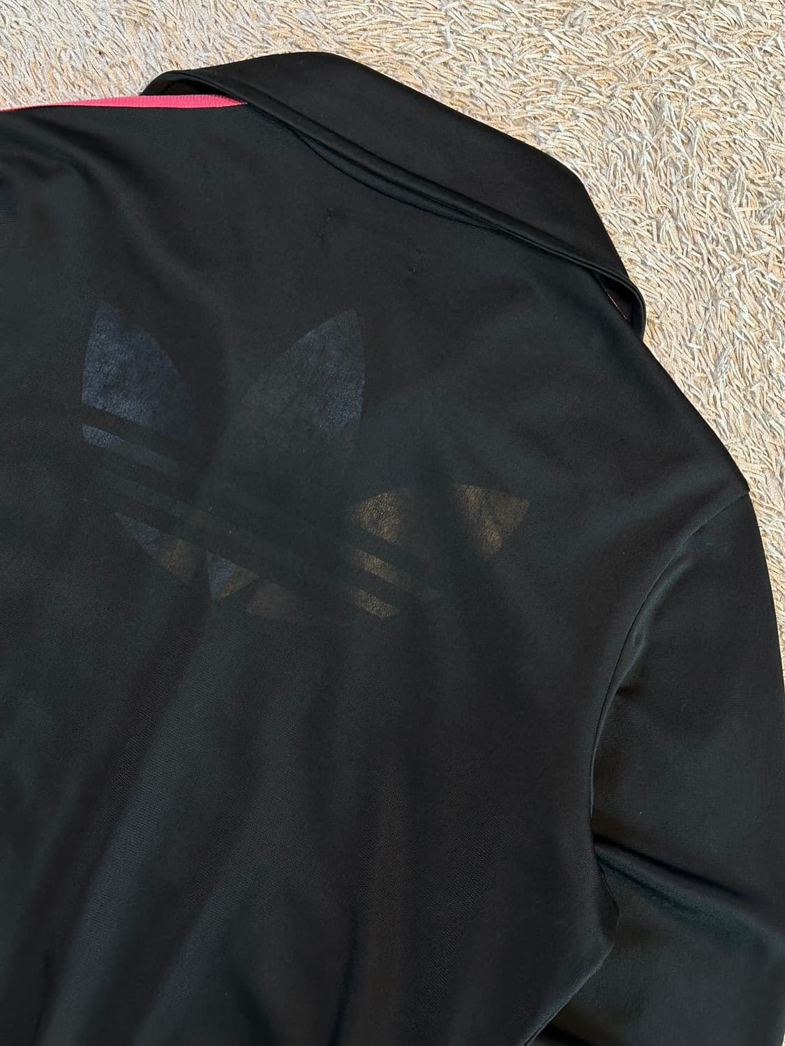 아디다스 ADIDAS 파이어버드 빅로고 트랙탑 져지 핑크 상품이미지4