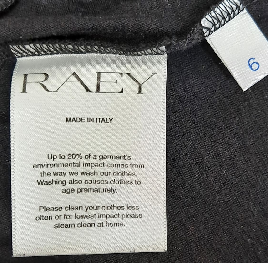 RAEY 캐시미어 혼방 슬리브리스 탑 사이즈 6 (M) 상품이미지5