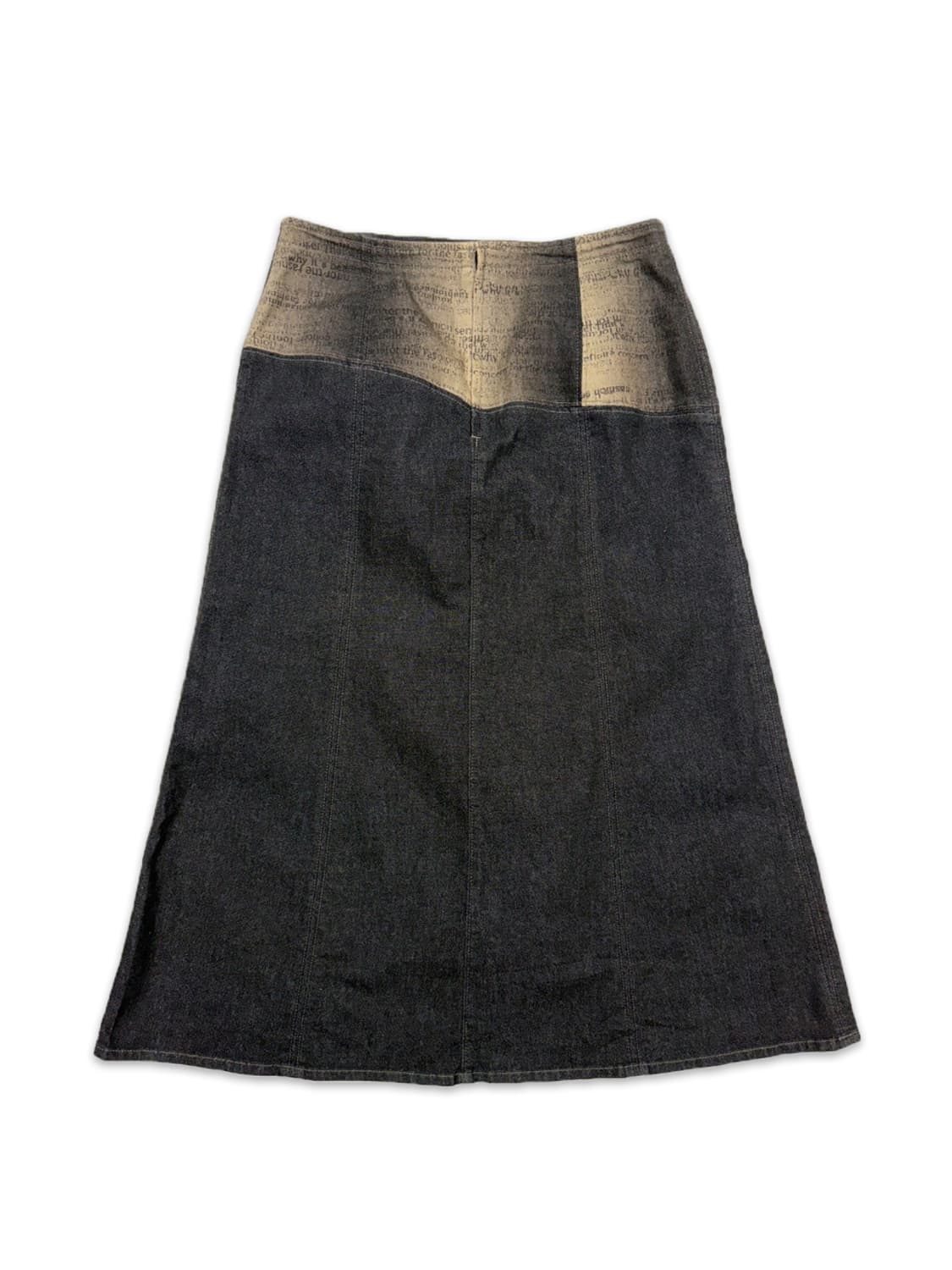 빈티지 JIZZO 레터링 롱 스커트 상품이미지4