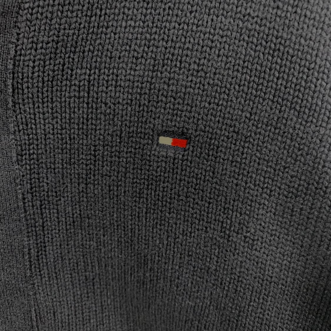 타미힐피거 네이비 니트 집업 가디건 상품이미지3