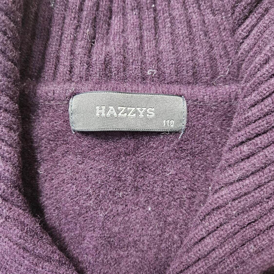 110 헤지스 하프집업 니트 0305Y 상품이미지3