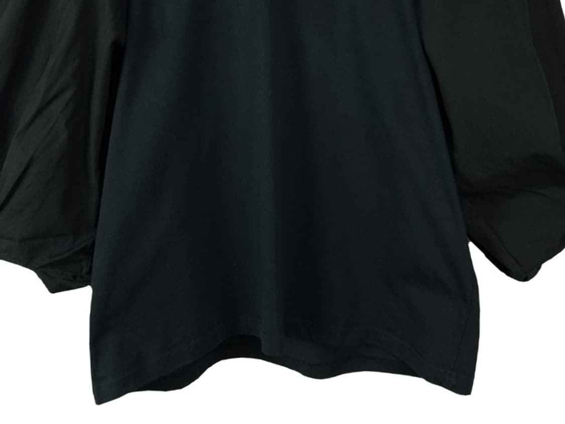 [에센셜 엔트워프] 벌룬 슬리브 블라우스 블랙 M19891 상품이미지5