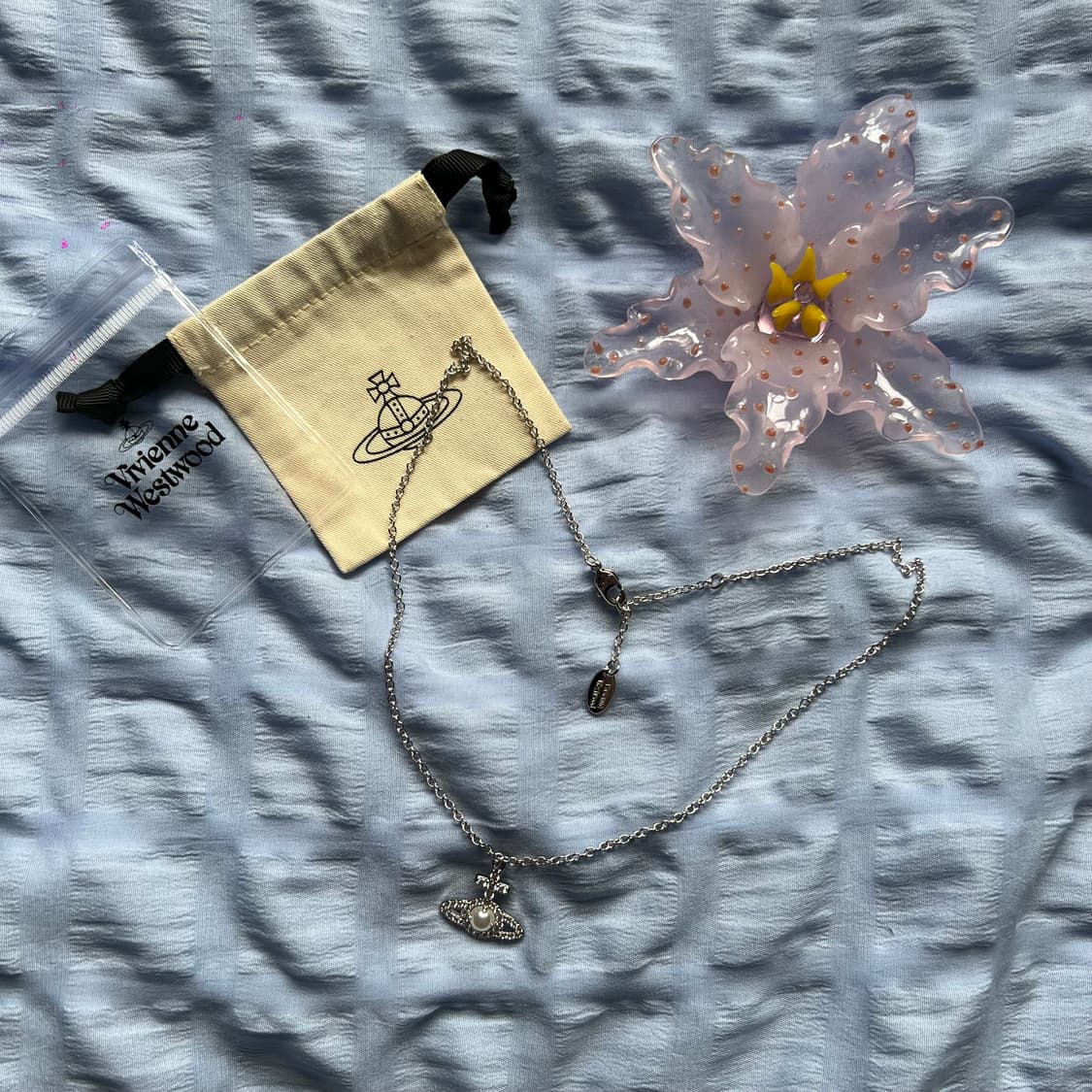 비비안웨스트우드 올림피아 펄 펜던트 네크리스 상품이미지8