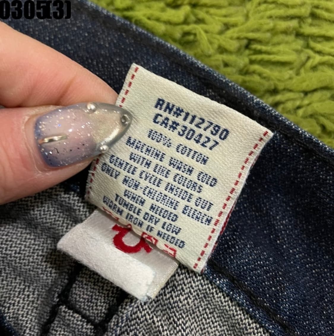 트루릴리전 청바지 데님 팬츠 상품이미지6