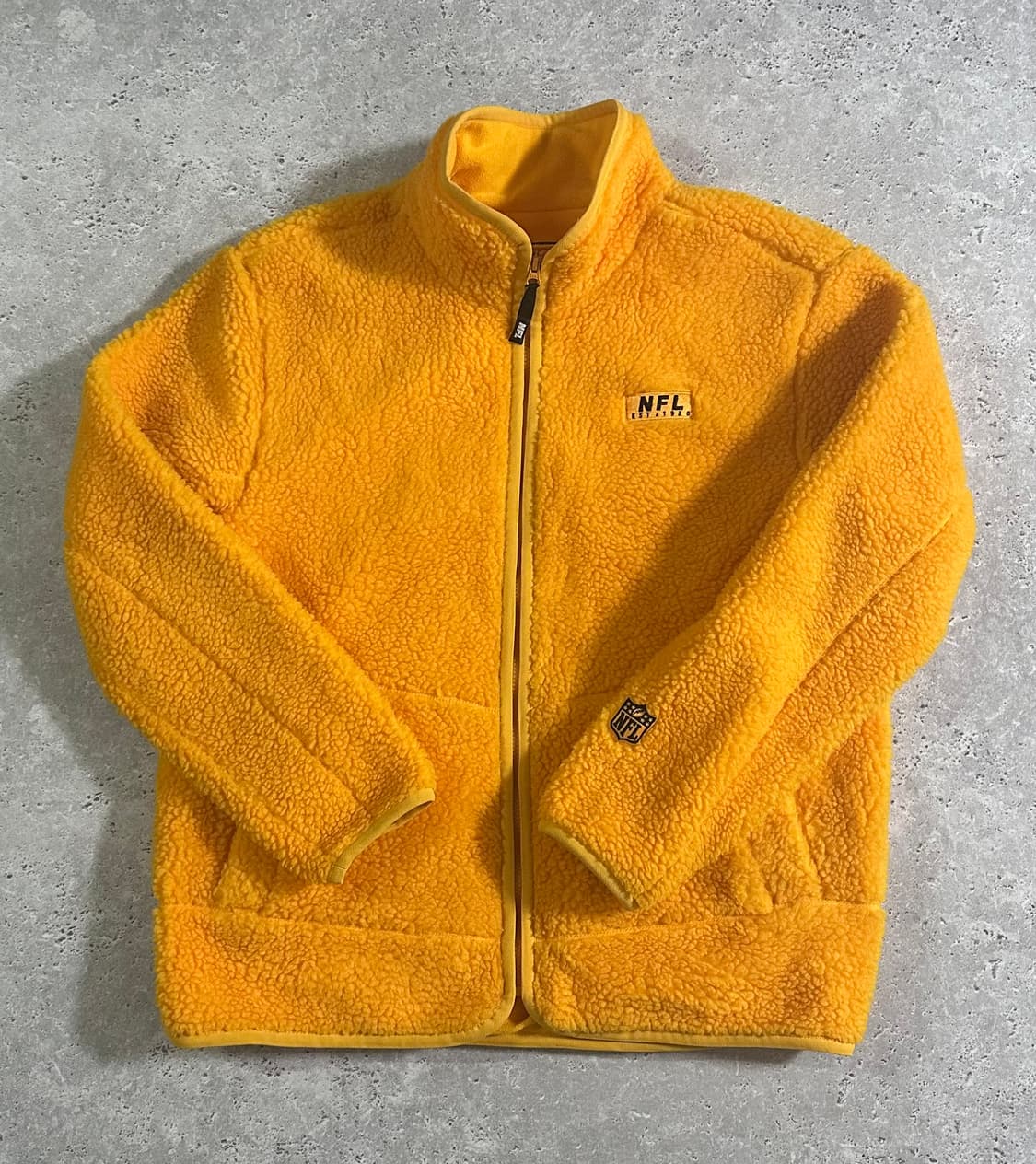 NFL 팀어패럴 뽀글이 플리스 XL 옐로우 상품이미지2