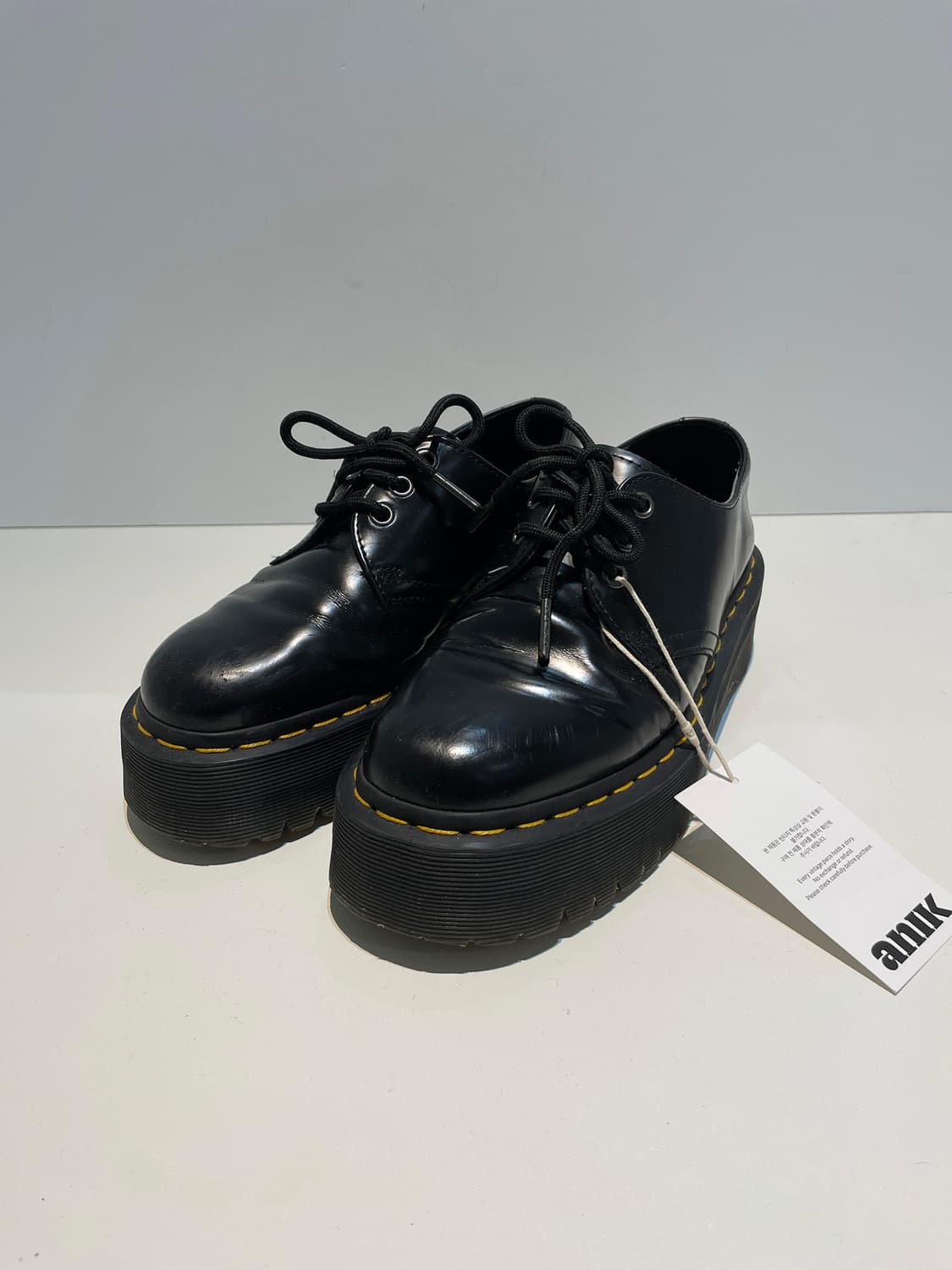 닥터마틴 1461 쿼드 통굽 워커 A1547 상품이미지1