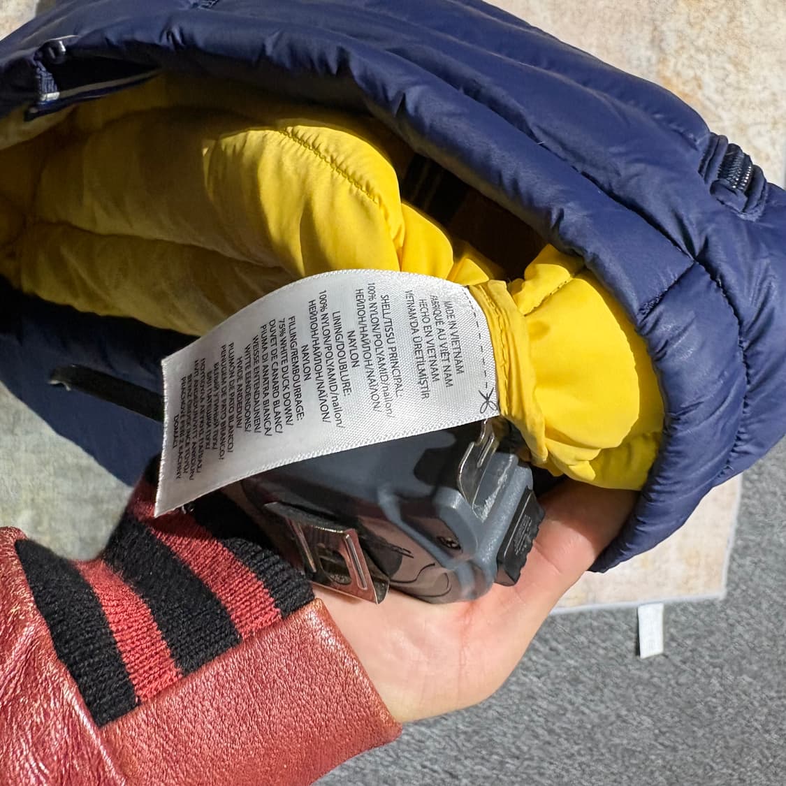 폴로 랄프로렌 네이비 빈티지 경량패딩 상품이미지9