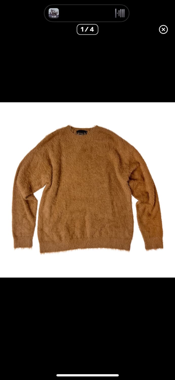 넘버나인 모헤어 니트 상품이미지1