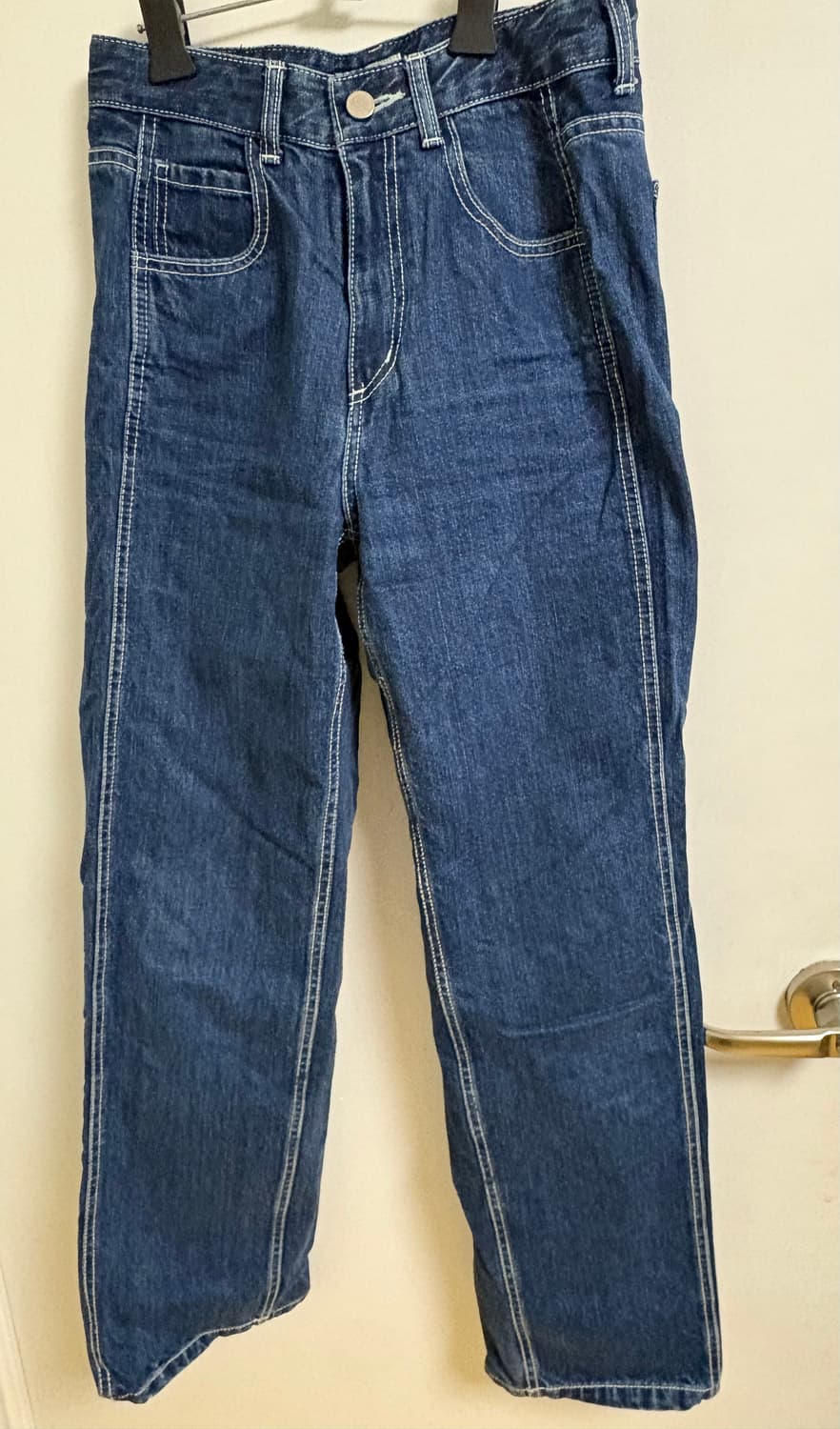 파사드패턴 클래식데님 인디고블루 xs 상품이미지2