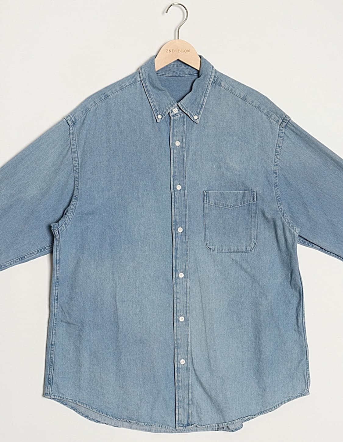  G U Washed Denim Shirts 상품이미지2