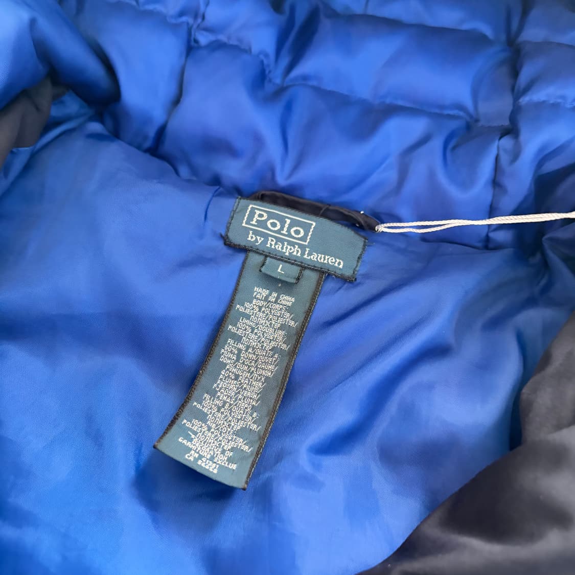 폴로 랄프로렌 빈티지 빅포니 패딩 L 상품이미지5