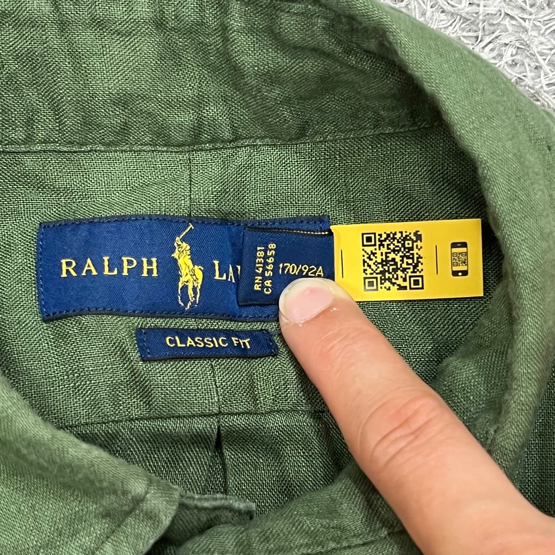 [95-100] 폴로 랄프로렌 린넨셔츠 상품이미지4