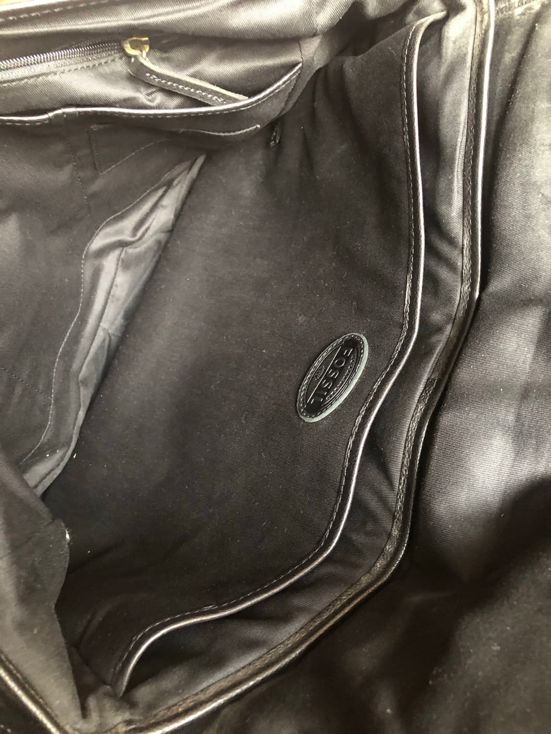 파슬 레더 브리프케이스 블랙  미사용 상품이미지5