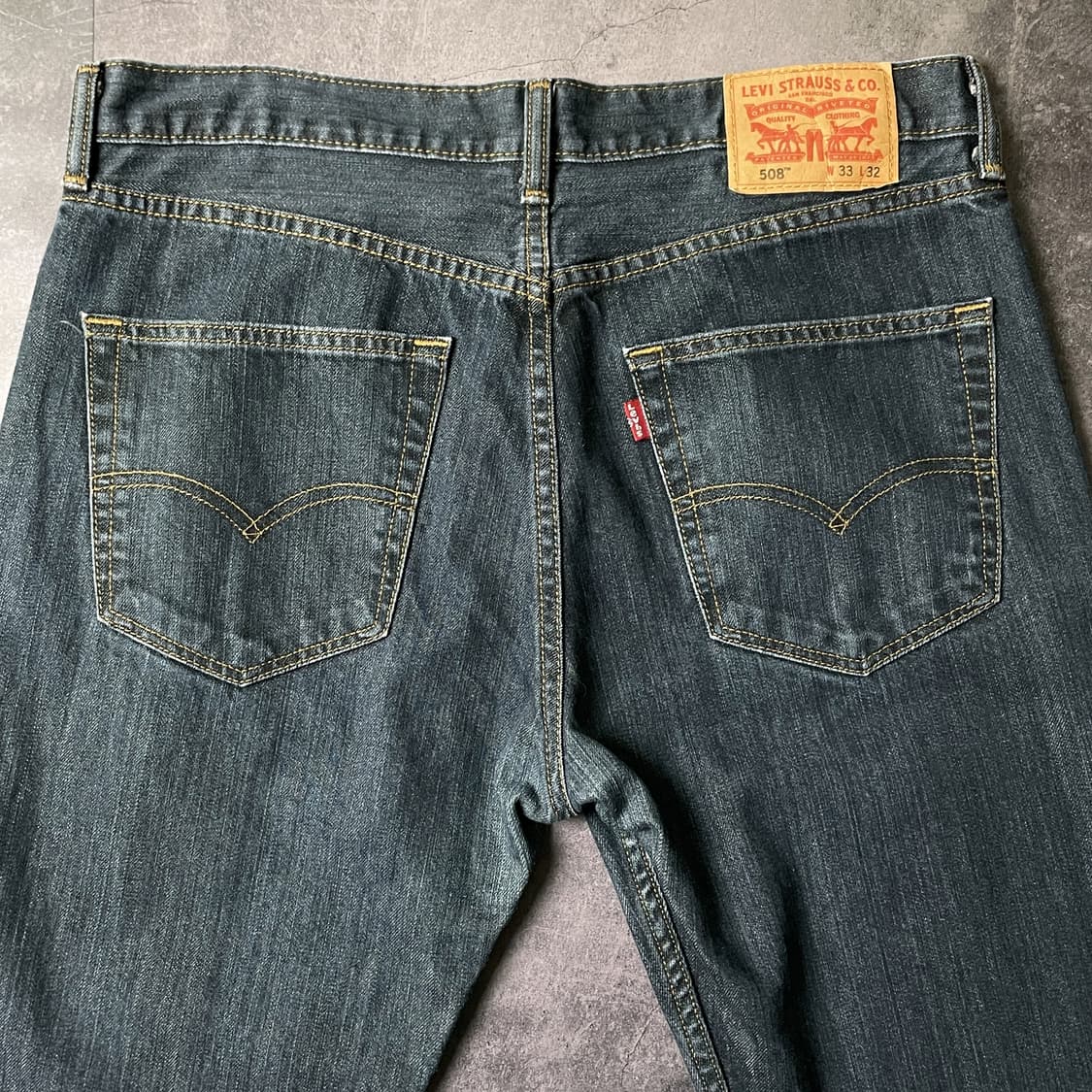 LEVI'S 리바이스508 빈티지 레귤러 테이퍼트핏 데님팬츠 A00345 상품이미지6