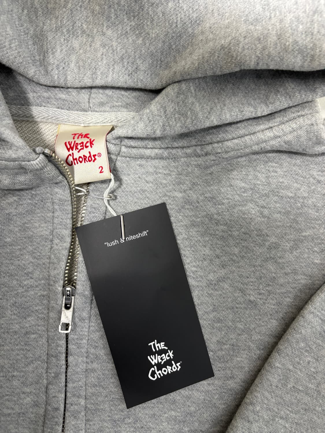 뤡코즈 모쿠티 후드 집업 그레이 2사이즈 상품이미지2