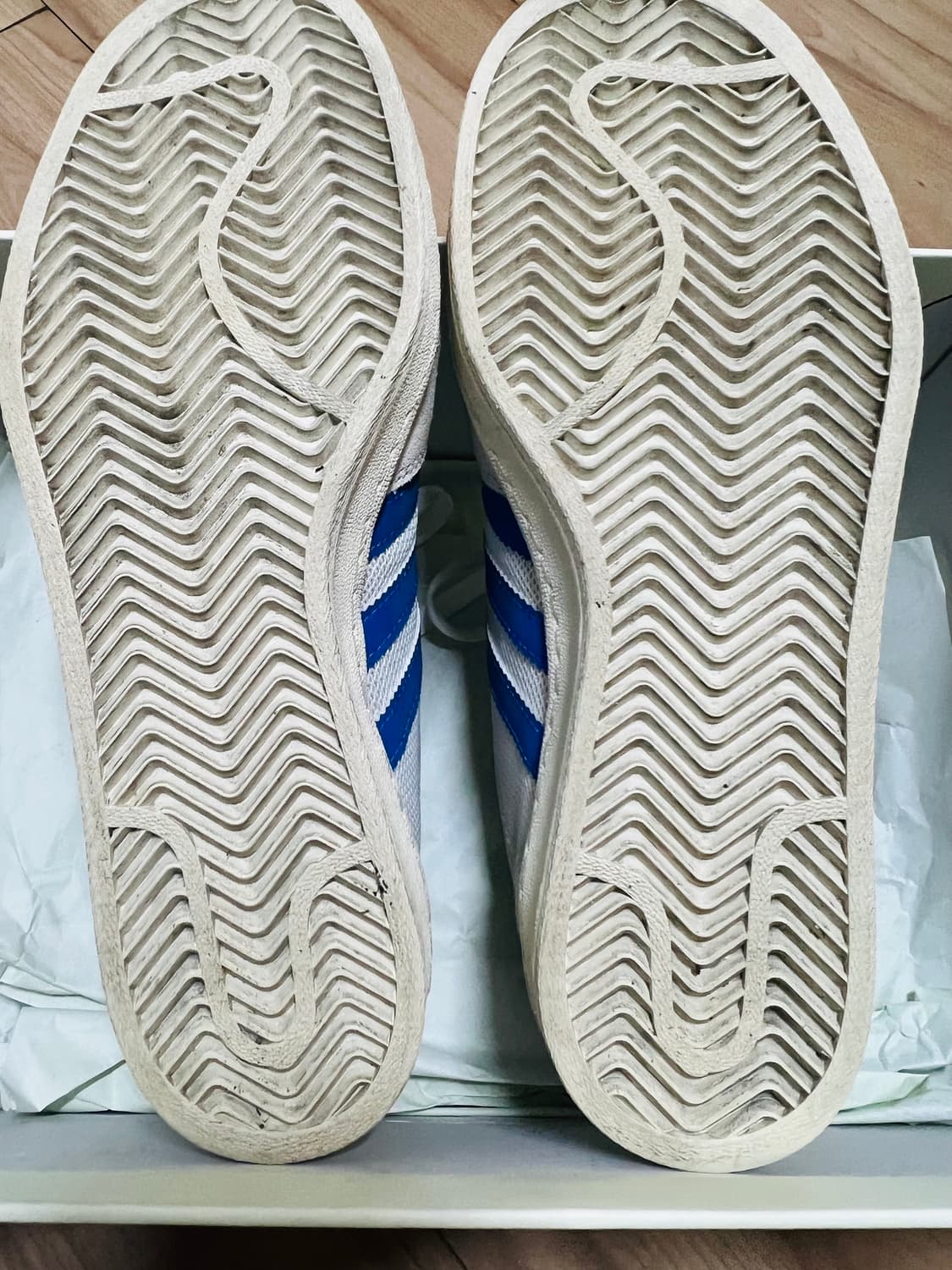 아디다스 X 노아 Probound 화이트 블루버드 / 260 상품이미지9